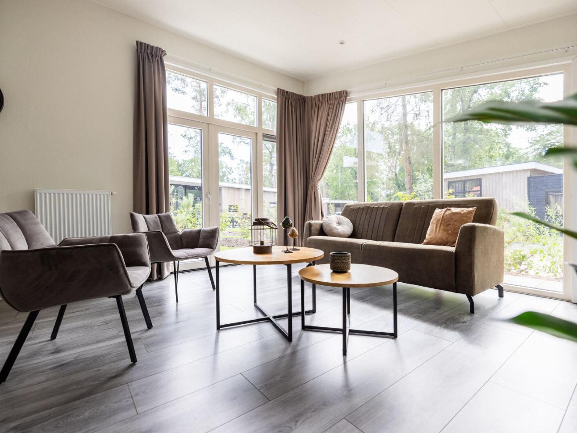 Comfortable Chalet With Combination Microwave Near The Veluwe Хундерло Экстерьер фото