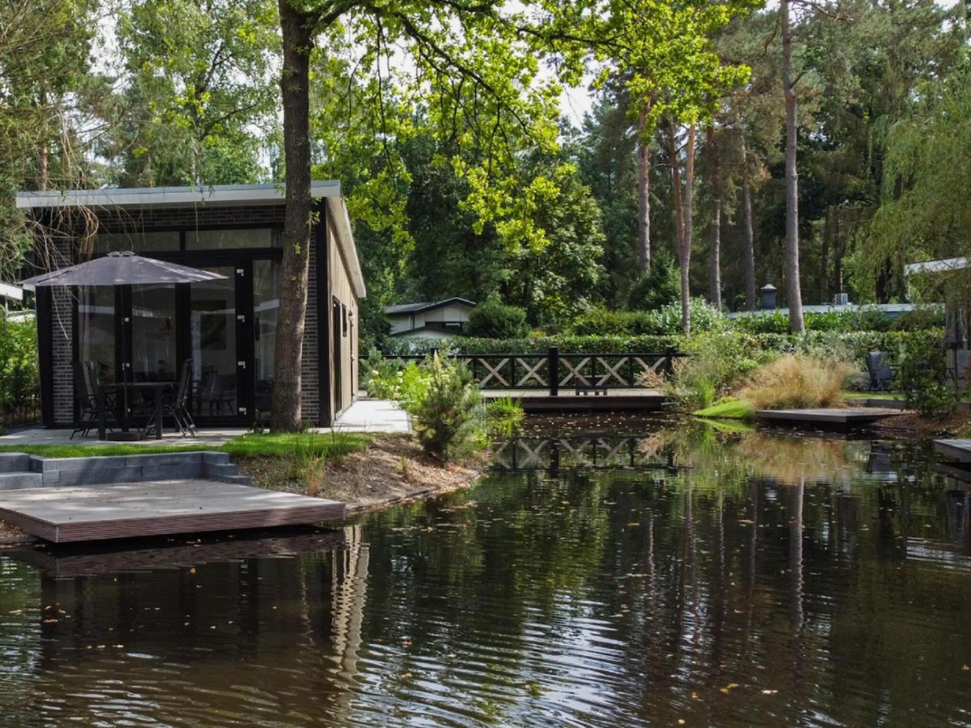 Comfortable Chalet With Combination Microwave Near The Veluwe Хундерло Экстерьер фото